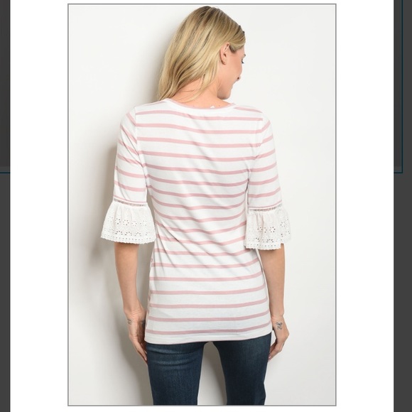 Ruffle sleeved top - Picture 2 of 2